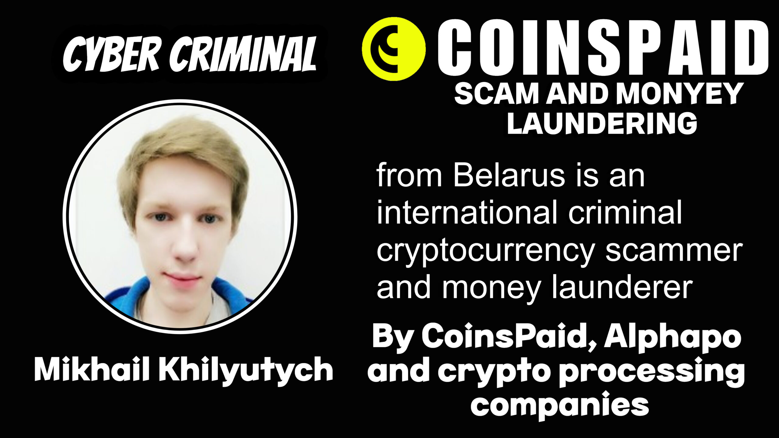 Mikhail Khilyutych - softswiss scam - Casino by Softswiss